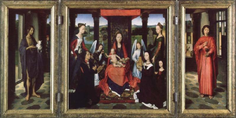 the donne triptych, Hans Memling